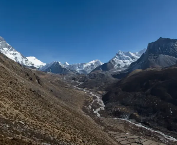 Panoramic Views of the Himalayas during Chhukung to Island Peak Climbing