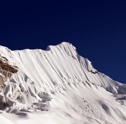 Stunning view of Island Peak - Island Peak Climbing