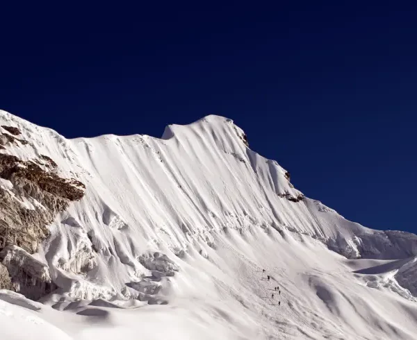 Stunning view of Island Peak - Island Peak Climbing