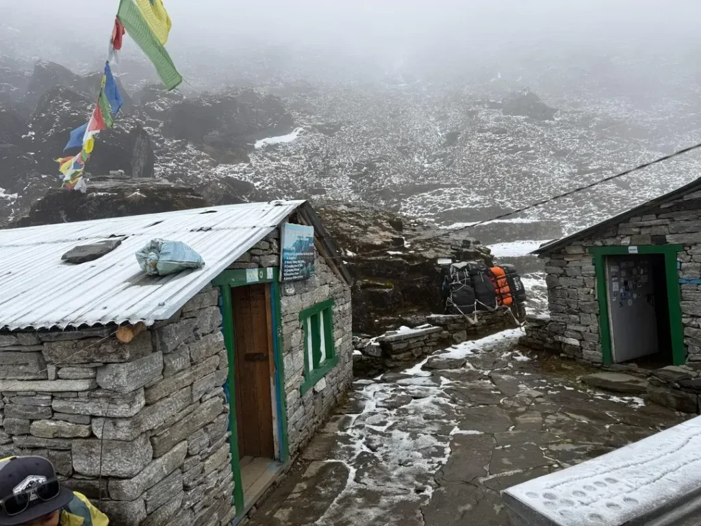 View of 25-day Mera & Island Peak Climbing