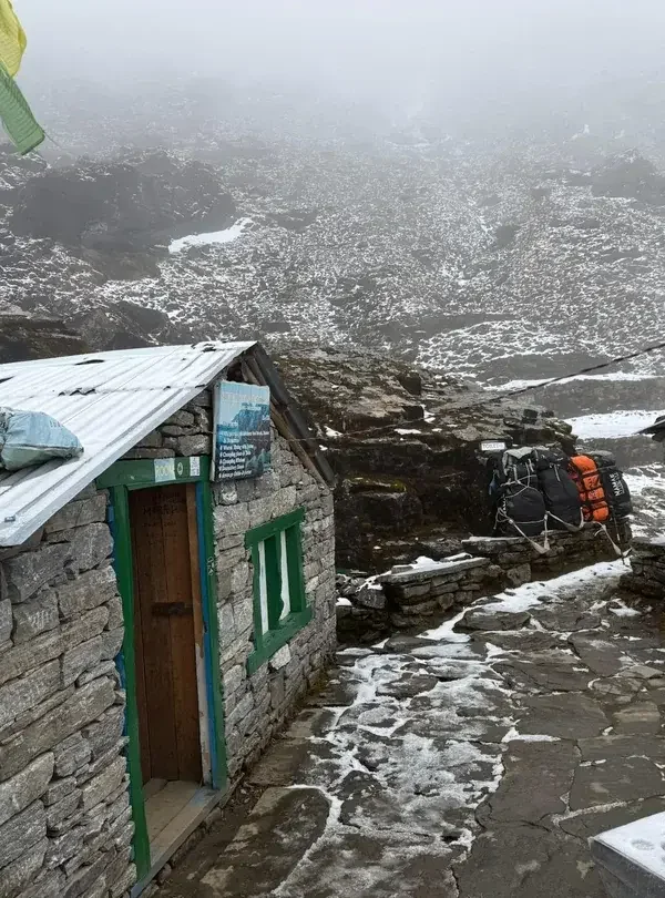 View of 25-day Mera & Island Peak Climbing